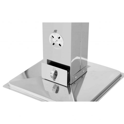Tepro Vista Pedestal BBQ in Stainless Steel