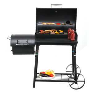 Tepro Biloxi Offset BBQ Pit Barrel Smoker