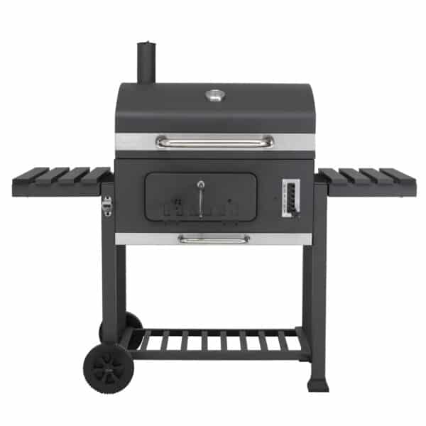 Tepro Toronto XXL Charcoal BBQ Grill Includes Two Side Tables