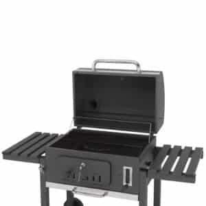 Tepro Toronto XXL Charcoal BBQ Grill Includes Two Side Tables