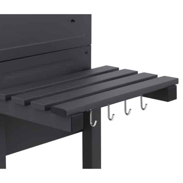 Tepro Toronto XXL Charcoal BBQ Grill Includes Two Side Tables