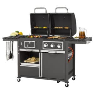 Tepro Toronto Combi Charcoal Gas BBQ