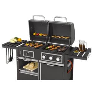 Tepro Toronto Combi Charcoal Gas BBQ