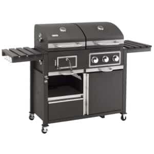 Tepro Toronto Combi Charcoal Gas BBQ