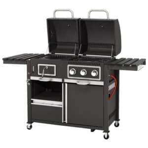 Tepro Toronto Combi Charcoal Gas BBQ