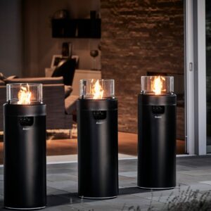 Enders® Large Black NOVA LED Flame Patio Heater