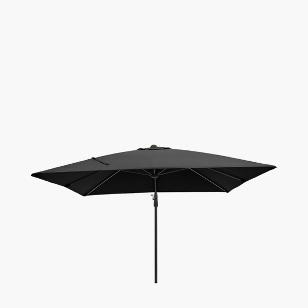 Pacific Lifestyle Glow Challenger T2 3m Square Anthracite Parasol