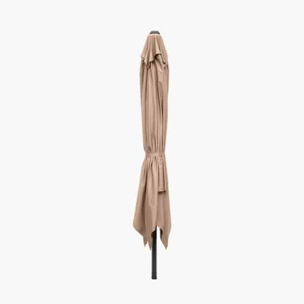 Pacific Lifestyle Glow Challenger T2 3m Square Taupe Parasol