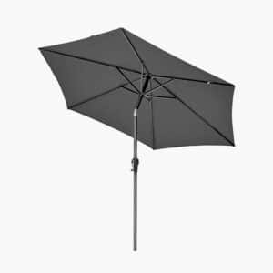 Pacific Lifestyle Riva 2.5m Round Anthracite Parasol