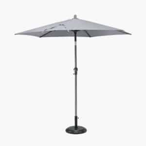 Pacific Lifestyle Riva 2.5m Round Luna Grey Parasol