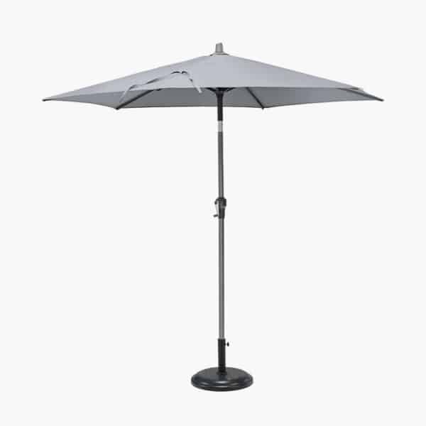 Pacific Lifestyle Riva 2.5m Round Luna Grey Parasol