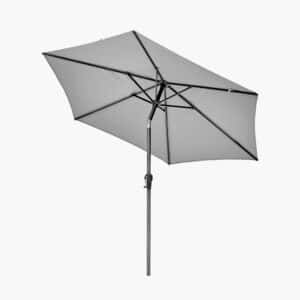 Pacific Lifestyle Riva 2.5m Round Luna Grey Parasol