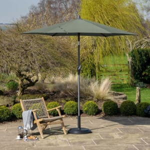 Pacific Lifestyle Riva 2.5m Round Olive Parasol