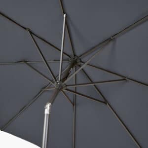 Pacific Lifestyle Riva 3m Round Anthracite Parasol