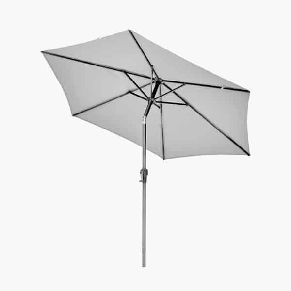 Pacific Lifestyle Riva 3m Round Luna Grey Parasol