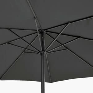 Pacific Lifestyle Riva 3.5m Round Anthracite Parasol