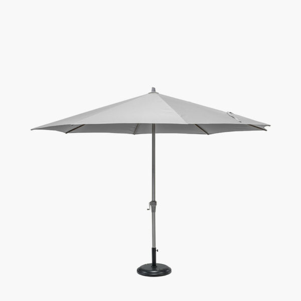 Pacific Lifestyle Riva 3.5m Round Luna Grey Parasol