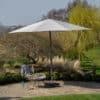 Pacific Lifestyle Riva 3.5m Round Luna Grey Parasol