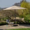 Pacific Lifestyle Riva 3.5m Round Taupe Parasol