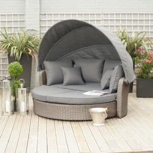 Pacific Lifestyle Slate Grey Bermuda Day Bed