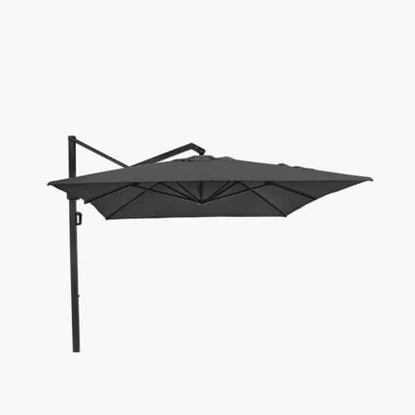 Pacific Lifestyle Icon Premium T1 4mx3m Oblong Faded Black Parasol