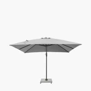 Pacific Lifestyle Challenger T2 3m Square Luna Grey Parasol