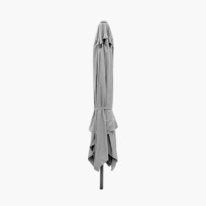 Pacific Lifestyle Challenger T2 3m Square Luna Grey Parasol