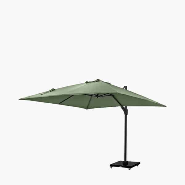 Pacific Lifestyle Challenger T2 3m Square Olive Parasol