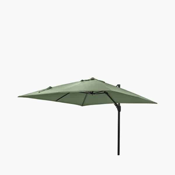 Pacific Lifestyle Challenger T2 3m Square Olive Parasol