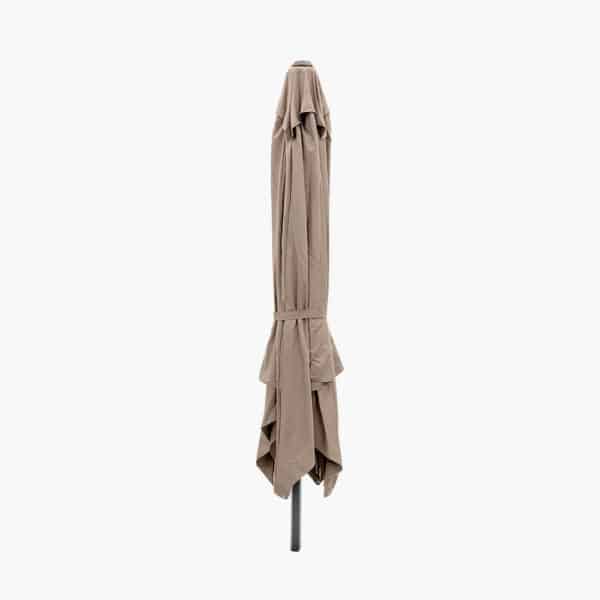 Pacific Lifestyle Challenger T2 3m Square Taupe Parasol