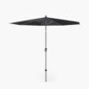 Pacific Lifestyle Riva Premium 3m Round Faded Black Parasol