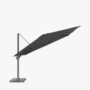 Pacific Lifestyle Challenger Telescopic T1 3m Square Faded Black Parasol