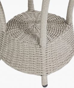 Pacific Lifestyle Stone Grey Antigua Bistro Set with Ceramic Top