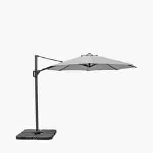 Pacific Lifestyle Voyager T2 2.7m Square Luna Grey Parasol