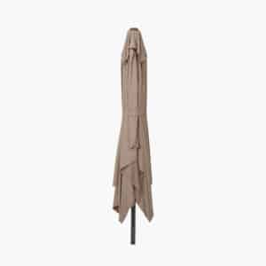 Pacific Lifestyle Voyager T2 2.7m Square Taupe Parasol