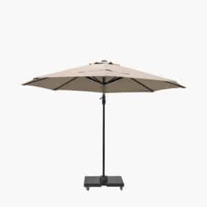 Pacific Lifestyle Voyager T1 3m Round Taupe Parasol