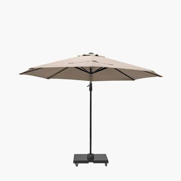 Pacific Lifestyle Voyager T1 3m Round Taupe Parasol