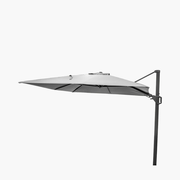 Pacific Lifestyle Challenger T2 3.5 x 2.6m Oblong Luna Grey Parasol