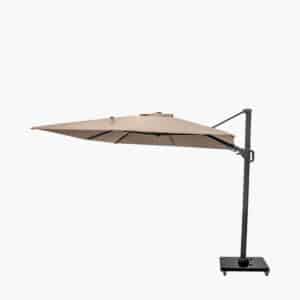 Pacific Lifestyle Challenger T2 3.5 x 2.6m Oblong Taupe Parasol