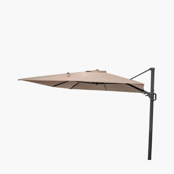 Pacific Lifestyle Challenger T2 3.5 x 2.6m Oblong Taupe Parasol