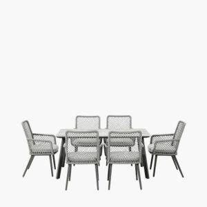 Pacific Lifestyle Cagliari 6 Seater Dining Set