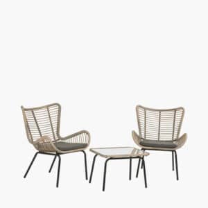 Pacific Lifestyle Fairfield 3 Piece Bistro Set