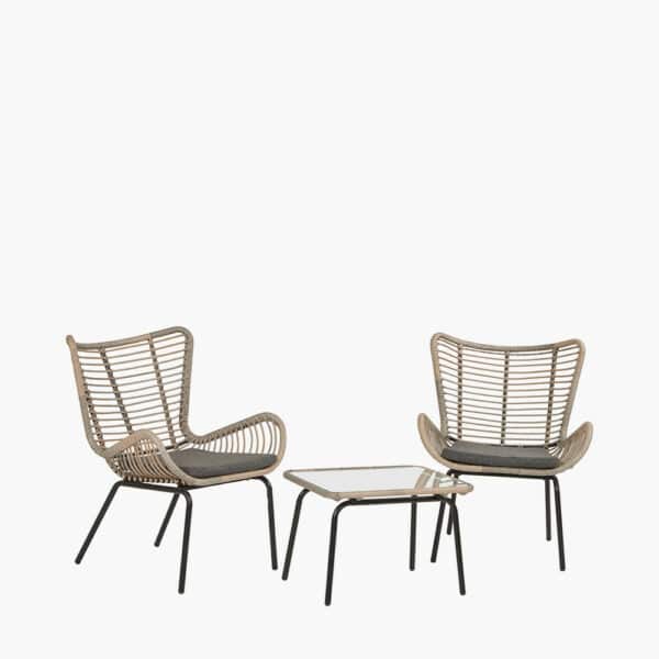 Pacific Lifestyle Fairfield 3 Piece Bistro Set