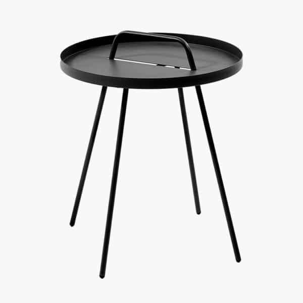 Pacific Lifestyle Black Metal Rio Table