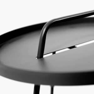 Pacific Lifestyle Black Metal Rio Table