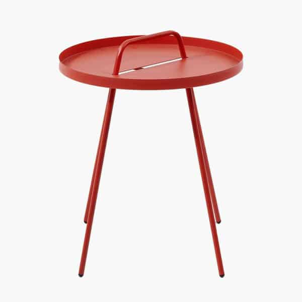 Pacific Lifestyle Red Metal Rio Table