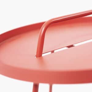 Pacific Lifestyle Red Metal Rio Table