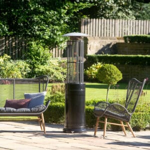 Pacific Lifestyle Black Cylinder Patio Heater