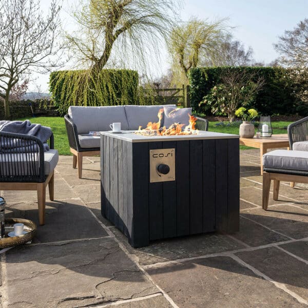 Pacific Lifestyle Cosicube 70 Black Fire Pit