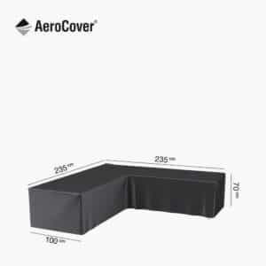 Pacific Lifestyle Lounge Set Aerocover L-Shape 235 x 235 x 100 x 70